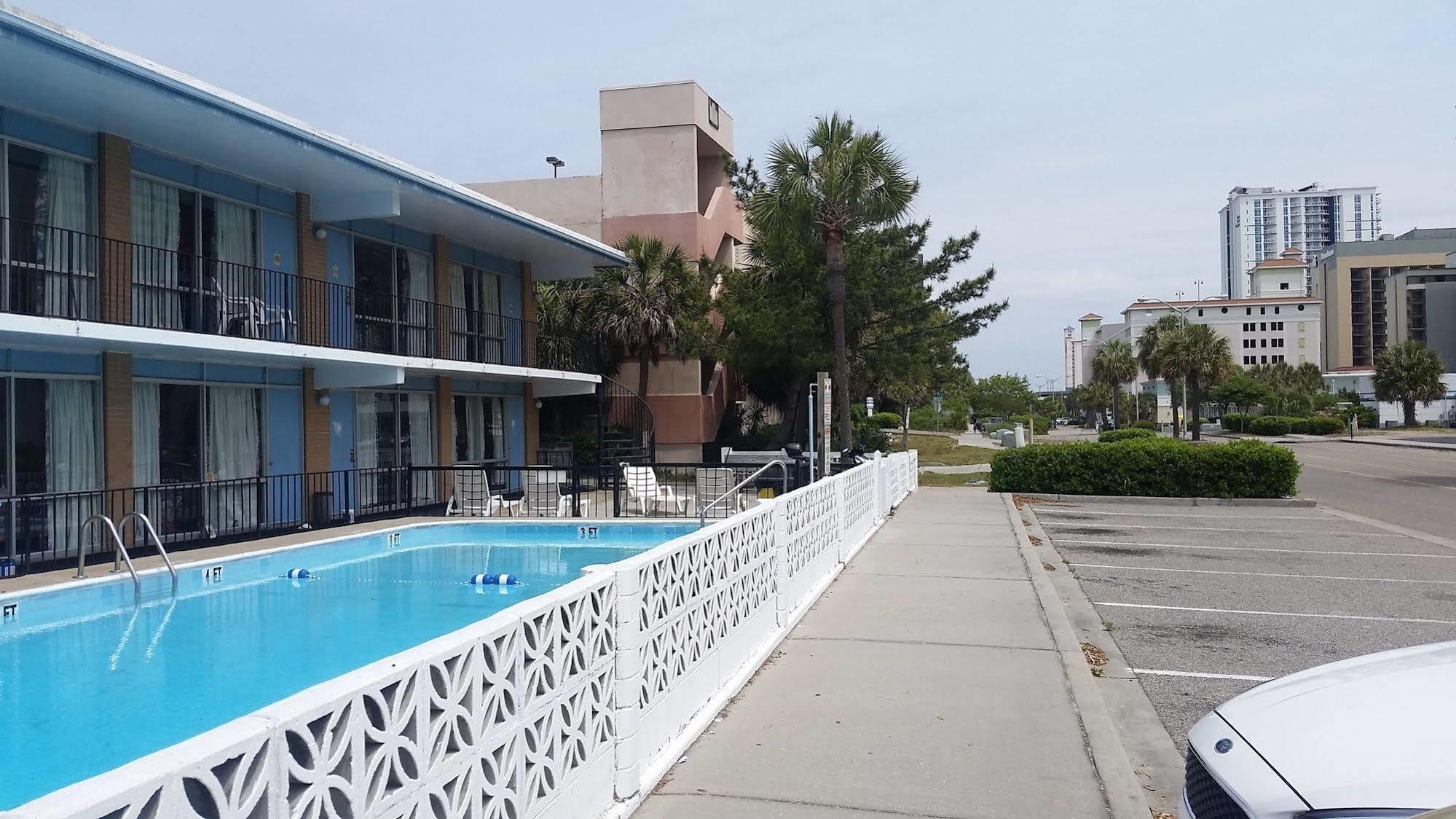 Carolina Tarheel Motel 미를 비치 외부 사진
