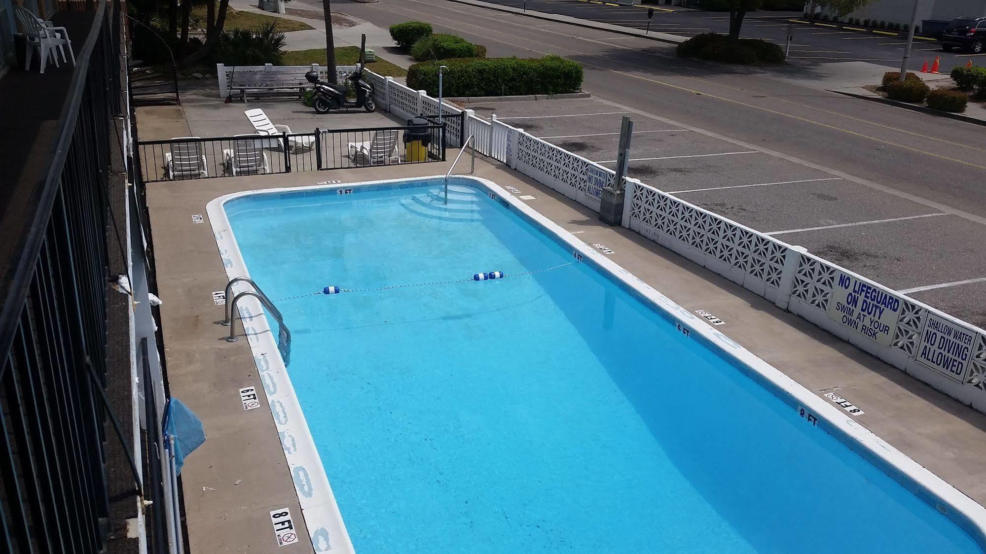 Carolina Tarheel Motel 미를 비치 외부 사진